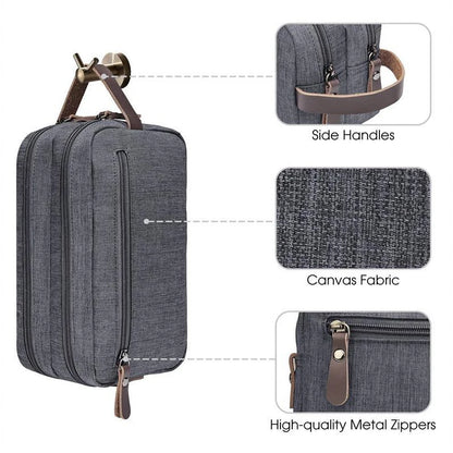 Travel Storage Bag Foldable hanging men's travel large capacity toiletries storage bag Oxford cloth waterproof makeup bag