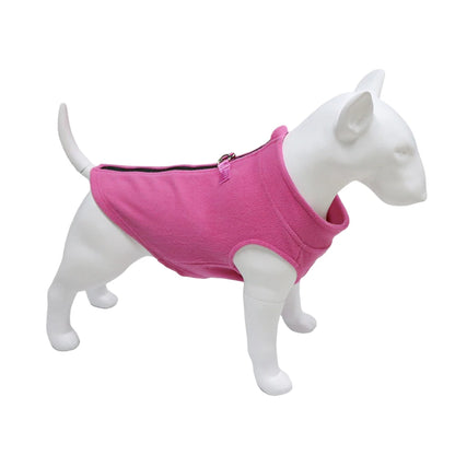 Soft Fleece Dog Jacket – Warm Vest for Small to Medium Breeds