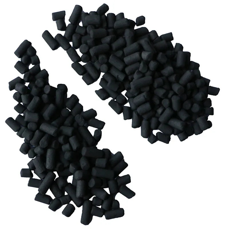 Bulk 3–4 mm Activated Charcoal Column Pellets for Air Purification & Filtration