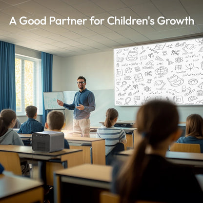 BYINTEK R90 Max Full HD 1080P Projector 4K DLP 2200 ANSI Lumens Android TV 11.0  3D 4K Supported Smart  Home Theater  Projector