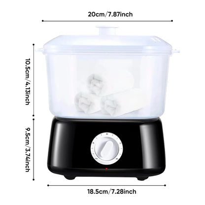 Hot Steam Towel Warmer Machine 202°F Fast Heating Spa Hairdresser Massage Use