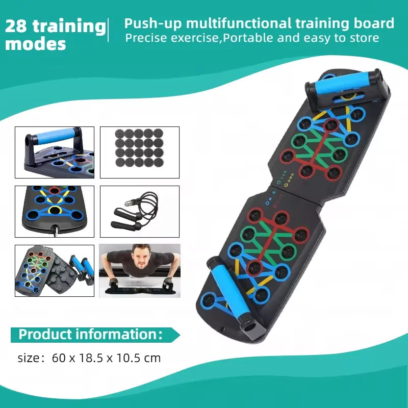 25-in-1 Multi-Functional Foldable Push-Up Board