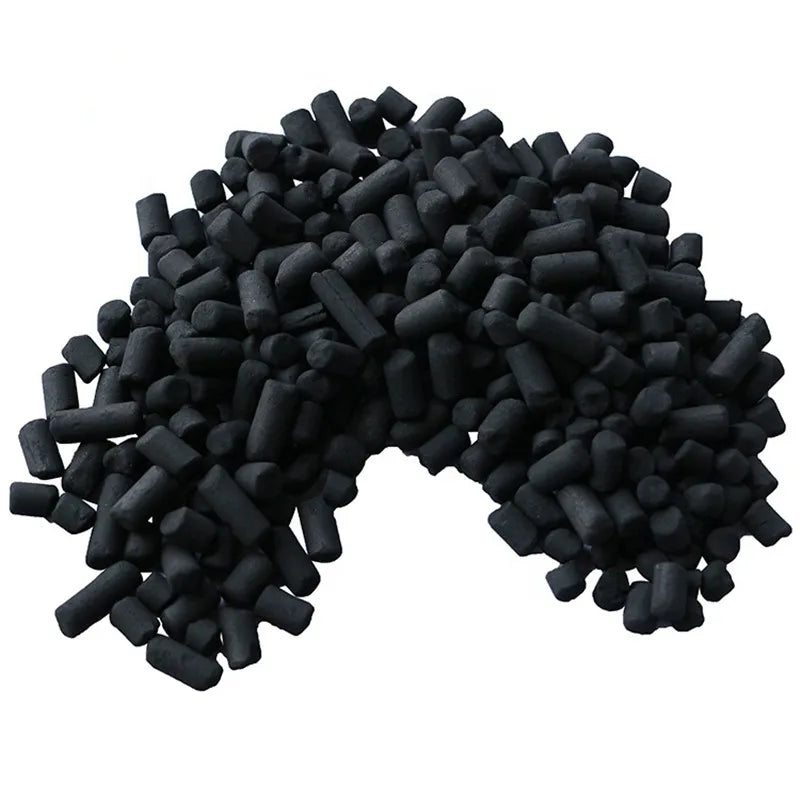 Bulk 3–4 mm Activated Charcoal Column Pellets for Air Purification & Filtration