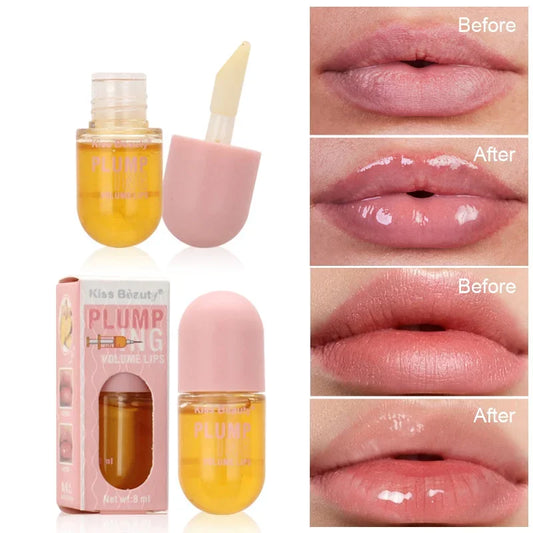 Lip Plumper & Gloss Oil – Long-Lasting Hydration & Volume