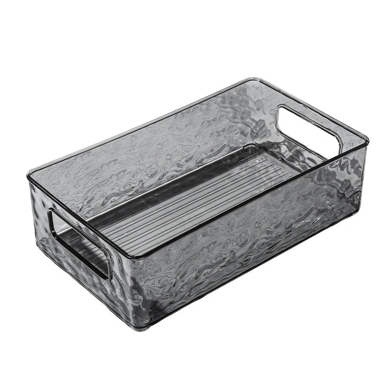 Crystal Clear Luxury Makeup Organizer – Premium Cosmetic & Skincare Storage Box