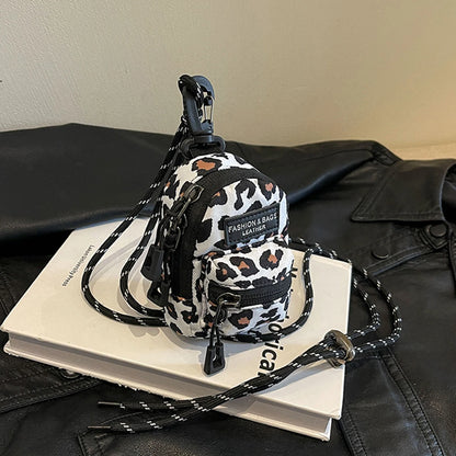 Korean-Style Women Coin Purse & Single-Shoulder Bag – Travel Headphones Storage Set