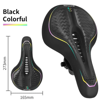 BUCKLOS MTB Shock-Absorption Saddle Soft Ergonomic Bicycle Saddle Waterproof Comfortable Mountain Bike Saddle Bicycle Parts