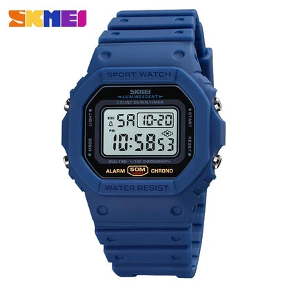 SKMEI 1628 Luxury Digital Men's Watch Sports Waterproof Military Backlight