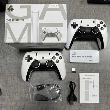 4K TV Game Stick M15 Video Game Console Built-in 40000+/50000 Games 128G Handheld Game Player Wireless Controller Retro Gamepad