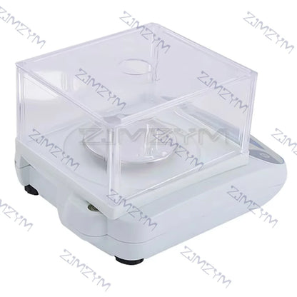 500g x 0.001g Electronic Balance Scale with Windshield High Precision Lab Solid Analytical Digital Precision Balance Scale