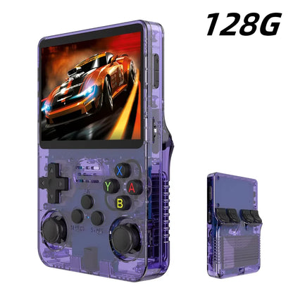 100% Original ARKOS R36S Retro Handheld Game Console 3.5'' IPS,15000+ Games,2 RAM chips, Linux Portable Pocket Player, 64G/128G