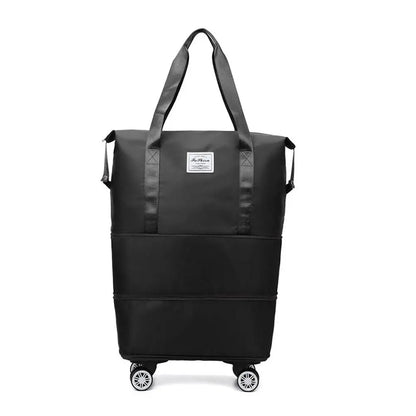 Travel Portable Large Capacity Detachable Universal Wheel Storage Bag Check-In Bag with Wheel Double Layer Carry-On Bag