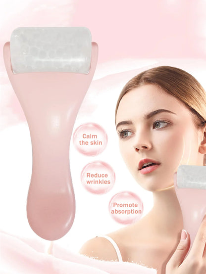 Ice Face Roller Massager – Facial Lifting & Wrinkle Remover Tool for Skin Care