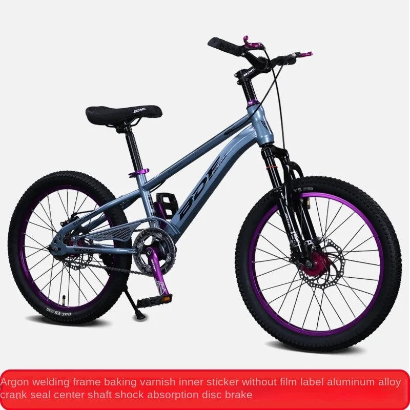 Cooya Children's Bicycle 22/24 Inch Mountain Bike Dual Disc Brake High Carbon Steel Hard Frame Suitable For 10-16 Years Old 2025