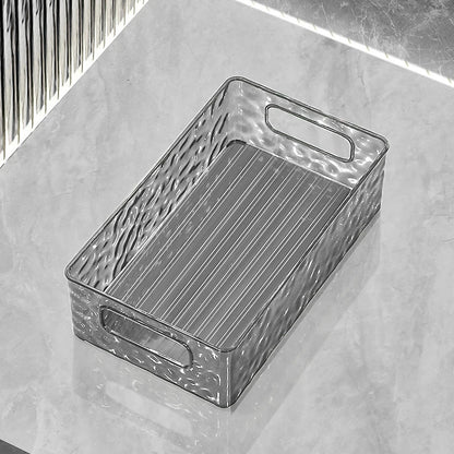 Crystal Clear Luxury Makeup Organizer – Premium Cosmetic & Skincare Storage Box