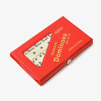 1 Pc Box Dominoes Nine Dominoes Pvc Packaging Push Cards Indoor And Outdoor Game Boards