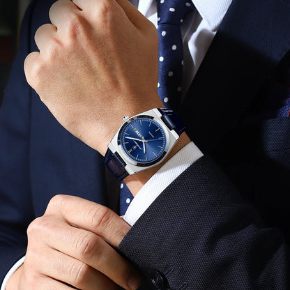 POEDAGAR Men's Luxury Quartz Watch Waterproof Luminous Date Week Outdoor