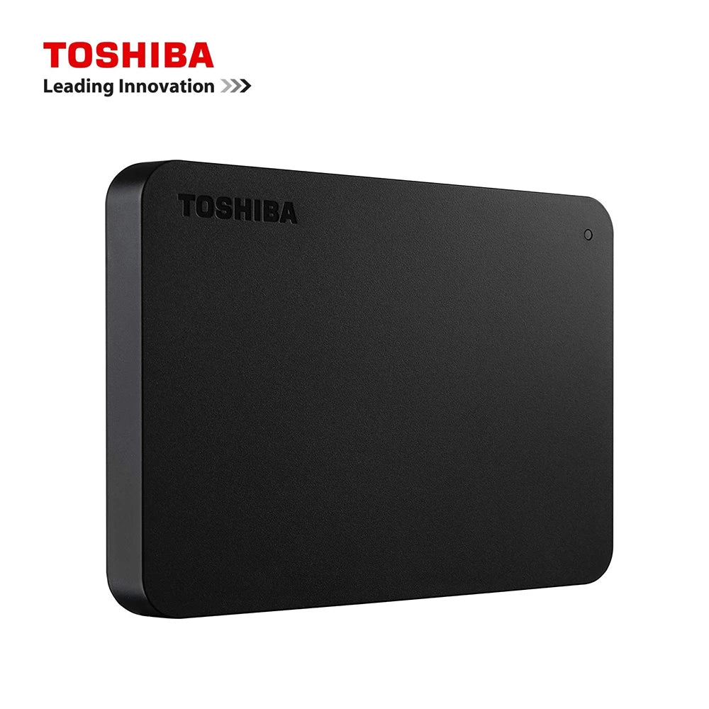 Toshiba A3 HDTB410YK3AA Canvio Basics 500GB 1TB 2TB 4TB Disco Rígido Externo Portátil USB 3.0, Preto
