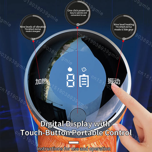 Electric Hot Stone Bianstone Guasha Massager Hot Compress SPA Back Muscle Relax