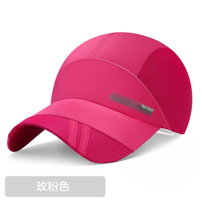 Running Hat Mesh Sports Cap Lightweight Quick Drying Runner Cap for Men Wom