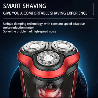 Electric Shaver for men's electric shaver Smart razor for Beard timmer IPX7 waterproof Wet And Dry shaving machine Men Shaver