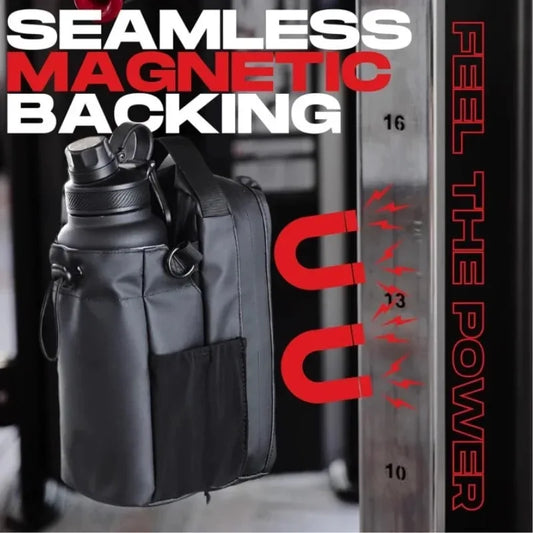 Magnetic Large Capacity Gym Bag Portable Sports Carrier with Phone Pocket