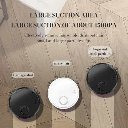 New 3-in-1Robot Vacuum Cleaner Wet And Dry Ultra-thin Cleaning Machine Automatic Smart Wireless Sweeping Mopping Home Applian