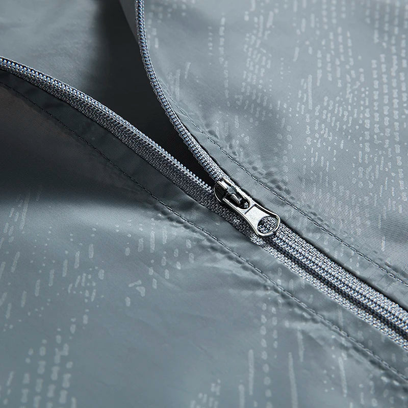 JNLN Men's Women's Waterproof Hiking Jacket Quick Dry Sun Protection Windbreaker Camping Hunting Climbing Outdoor Rain Coat