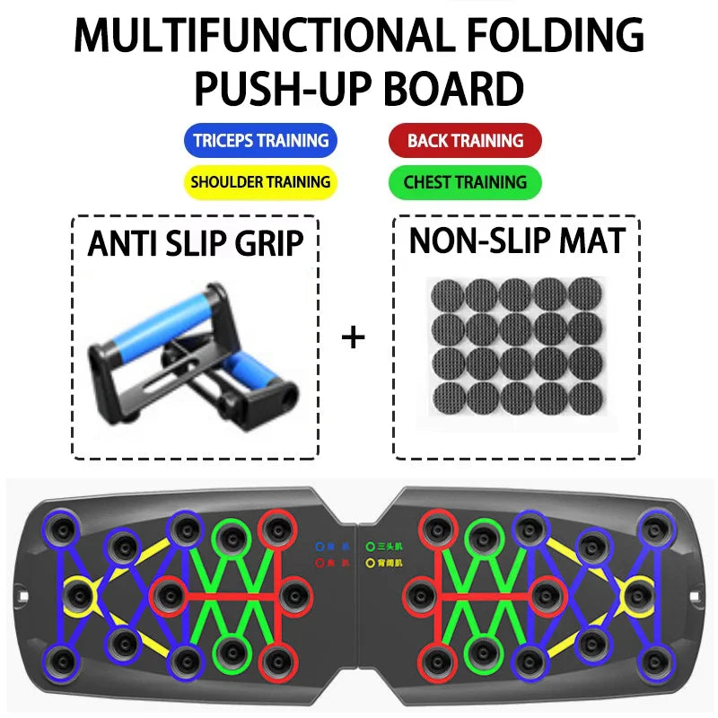 25-in-1 Multi-Functional Foldable Push-Up Board
