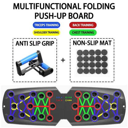 25-in-1 Multi-Functional Foldable Push-Up Board