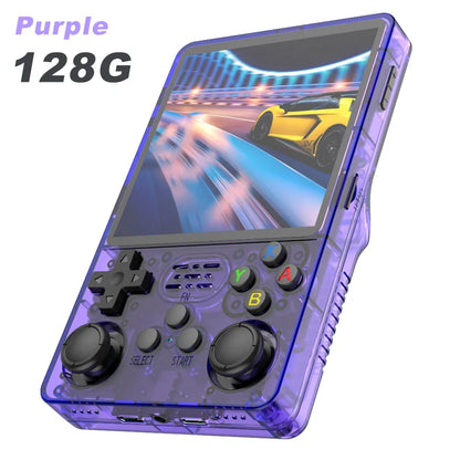 TOP Sale 4"IPS Big Screen R36S Plus Retro Handheld Game Console Linux 64-bit System RK3326 Portable Pocket ARKOS 2.0 R36SPLUS
