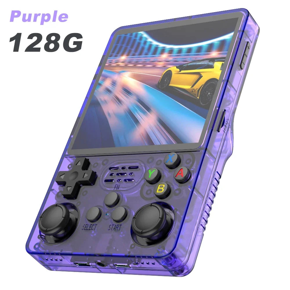 TOP Sale 4"IPS Big Screen R36S Plus Retro Handheld Game Console Linux 64-bit System RK3326 Portable Pocket ARKOS 2.0 R36SPLUS