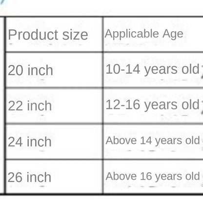 Cooya Children's Bicycle 22/24 Inch Mountain Bike Dual Disc Brake High Carbon Steel Hard Frame Suitable For 10-16 Years Old 2025