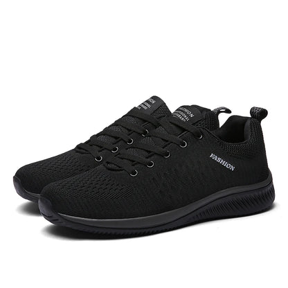 Men Running Walking Knit Shoes Fashion Casual Sneakers Breathable Sport Athletic Lightweight Men Sneakers Casual Shoes