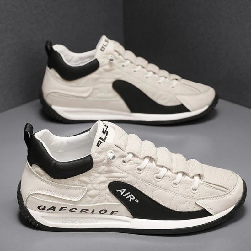 2025 New Men Sneakers Fashion Thick Sole Men Casual Shoes Luxury Breathable Outdoor Male Running Shoes Lace-Up Mens tennis Shoes