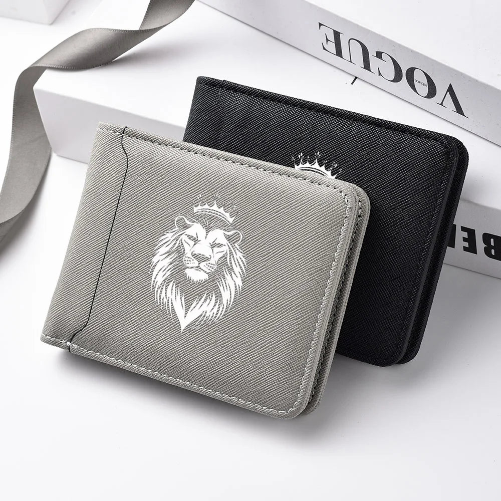 Men's Ultra-Thin Wallet Short Slim Multi-Card Holder Personalized Design