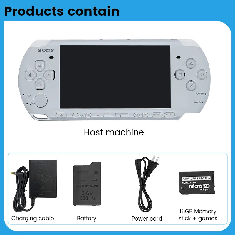 PlayStation Original PSP 3000 Handheld Game Console (PSP-3006) PlayStation Portable 3000 Game Console(Free Games)Cracked version