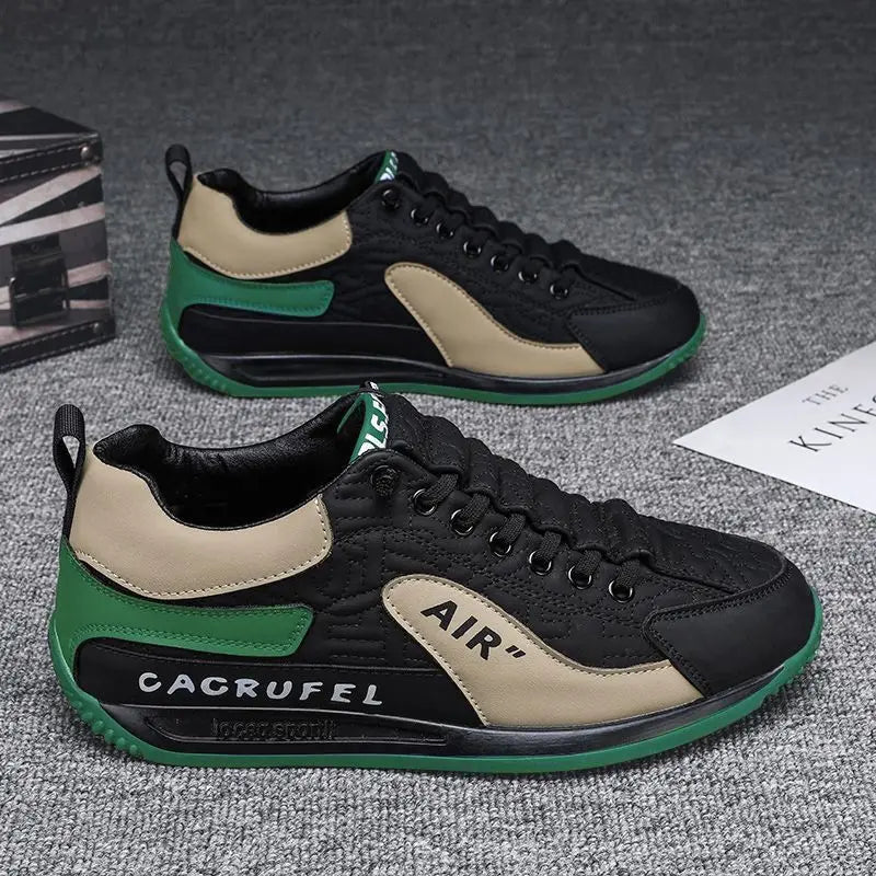 2025 New Men Sneakers Fashion Thick Sole Men Casual Shoes Luxury Breathable Outdoor Male Running Shoes Lace-Up Mens tennis Shoes