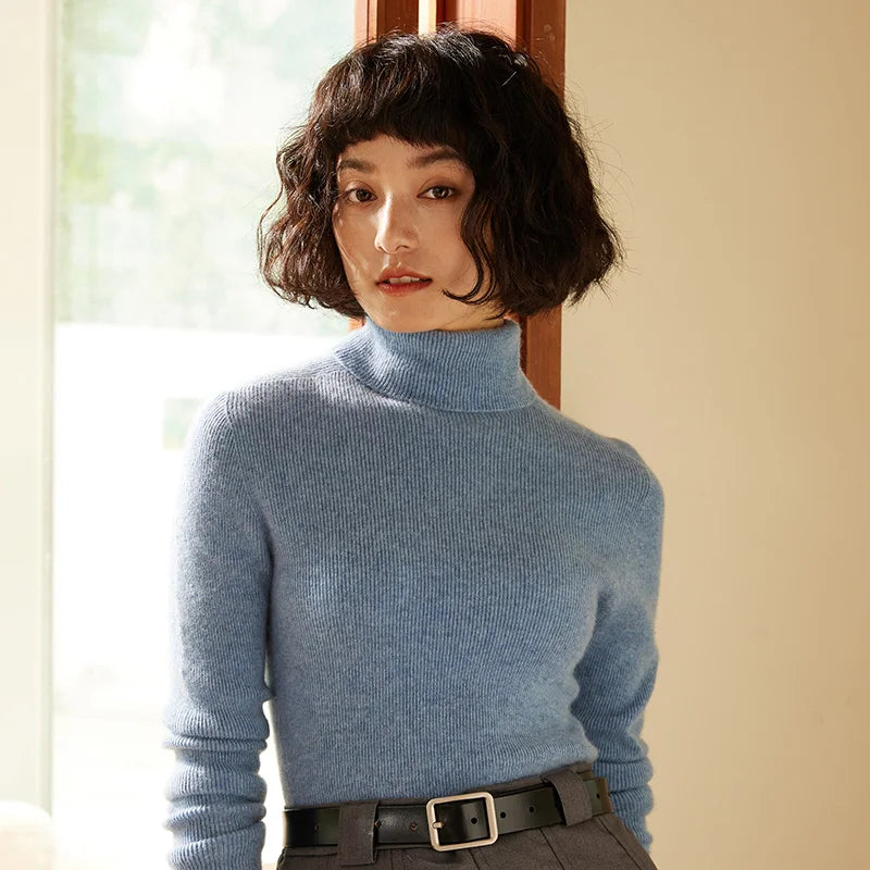 Autumn and Winter New Women's Sweater 100% Pure Cashmere Style Hot Selling