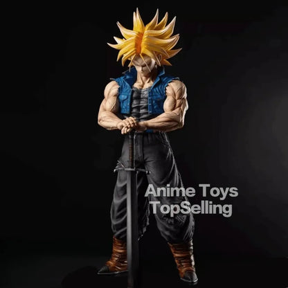 25cm/9.84in Anime Dragon Ball Z Figure Trunks Action Figures Pvc Statue Collection Model Toys for Children Gifts