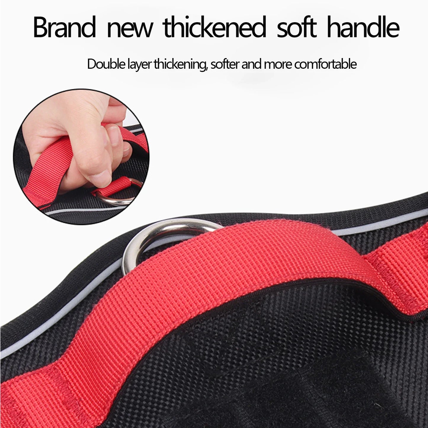 Reflective Tactical Dog Harness – 1680D Waterproof Oxford Cloth for Medium to Large Breeds