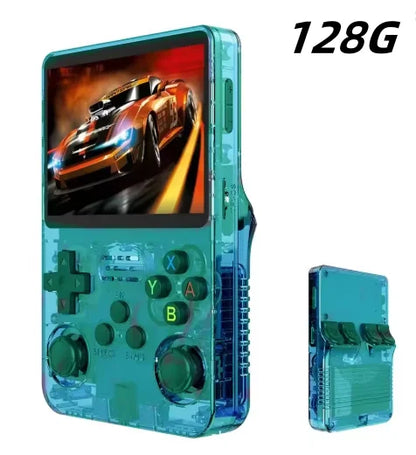 100% Original ARKOS R36S Retro Handheld Game Console 3.5'' IPS,15000+ Games,2 RAM chips, Linux Portable Pocket Player, 64G/128G