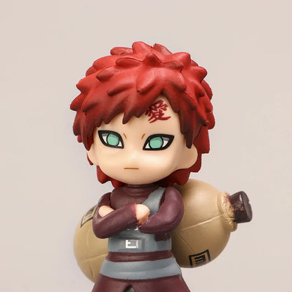 Hot 12Pcs/Set Anime Naruto Shippuden Hinata Sasuke Itachi Kakashi Gaara Figure Toys Q Version PVC Figurine Model Dolls Gifts