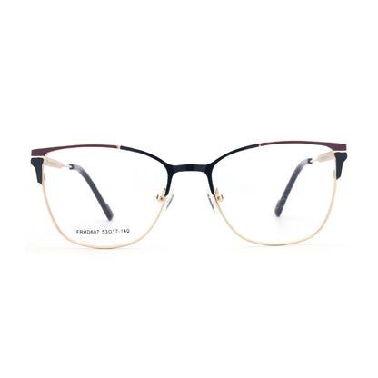 ZENOTTIC (M Size) 2025 Trend Butterfly Prescription Glasses Woman Metal Optical Eyeglasses for Anti Blue Light Photochromic