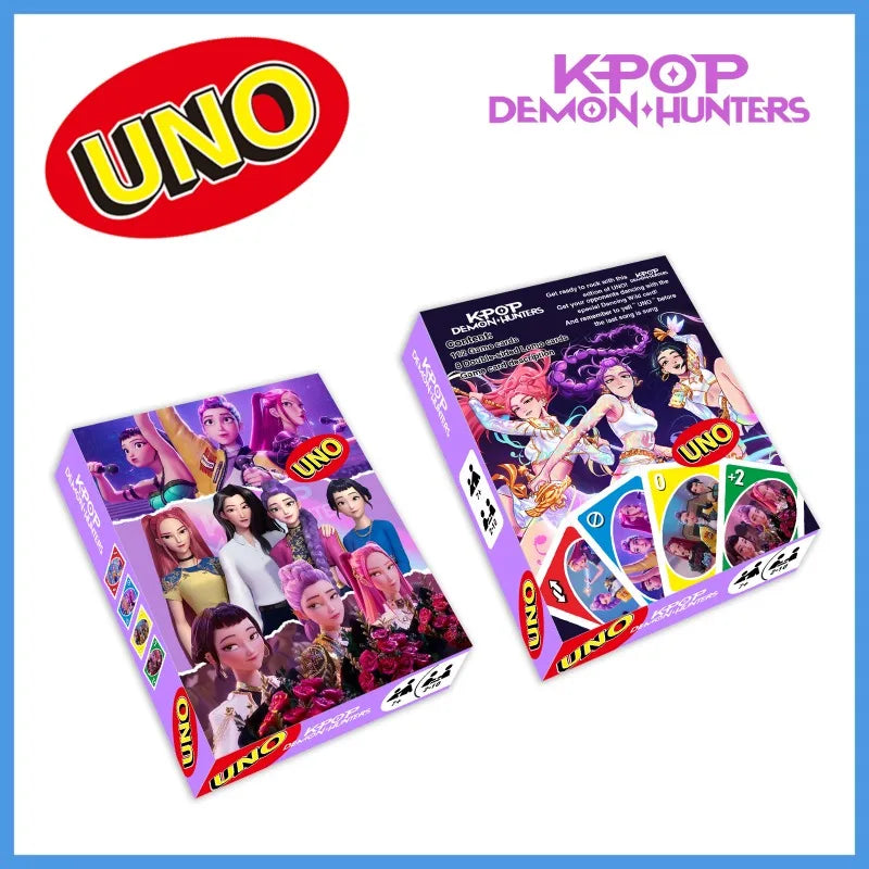 Hot-selling 120 kpop witch hunters playing cards card games party board games cards uno card game