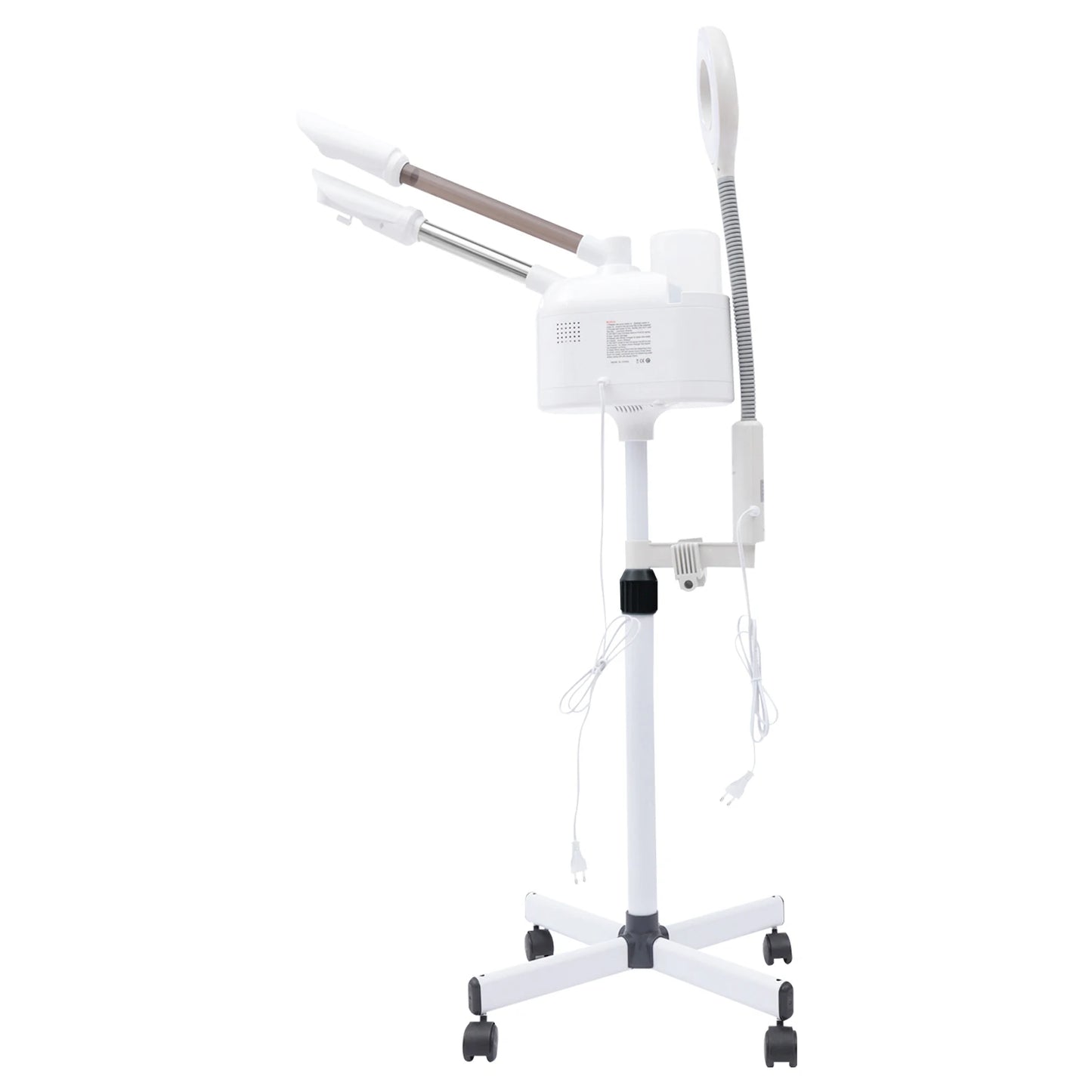 3-in-1 Facial Steamer with Hot & Cold Nozzle, LED Magnifying Lamp SPA Beauty Salon