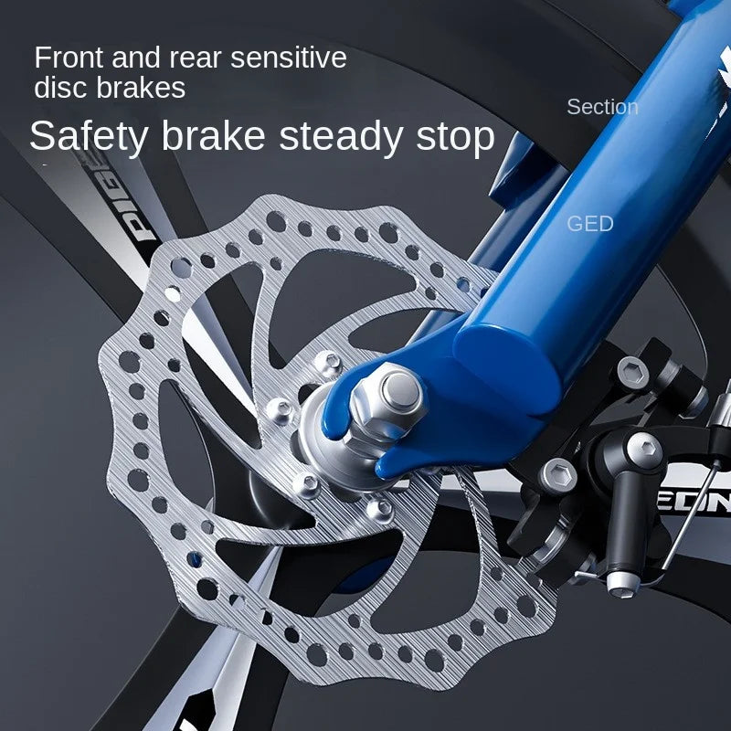 Cooya 18/20/22/24 Inch Male And Female Student Bikes Lightweight Variable Speed Shock-absorbing Disc Brake Mountain Bikes 2025