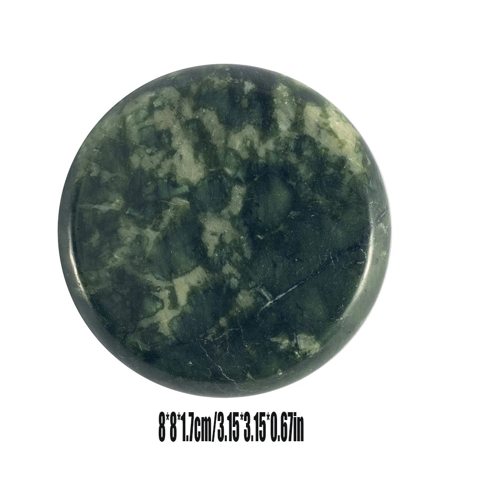 Natural Jade Hot Massage Stone 1PC Full Body Face Neck Relaxation Therapy Tool