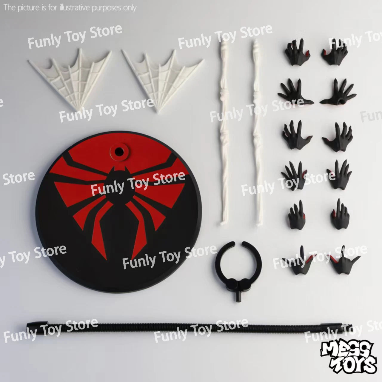 In Stock Mess Toys Superior Spider Man Doctor Octopus Peter Parker Messtoys Spiderman Neighbor Anime Action Figure Gifts Toys