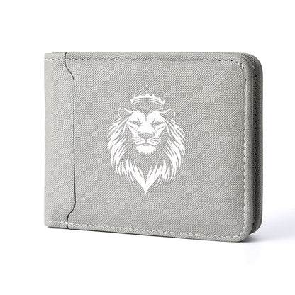 Men's Ultra-Thin Wallet Short Slim Multi-Card Holder Personalized Design